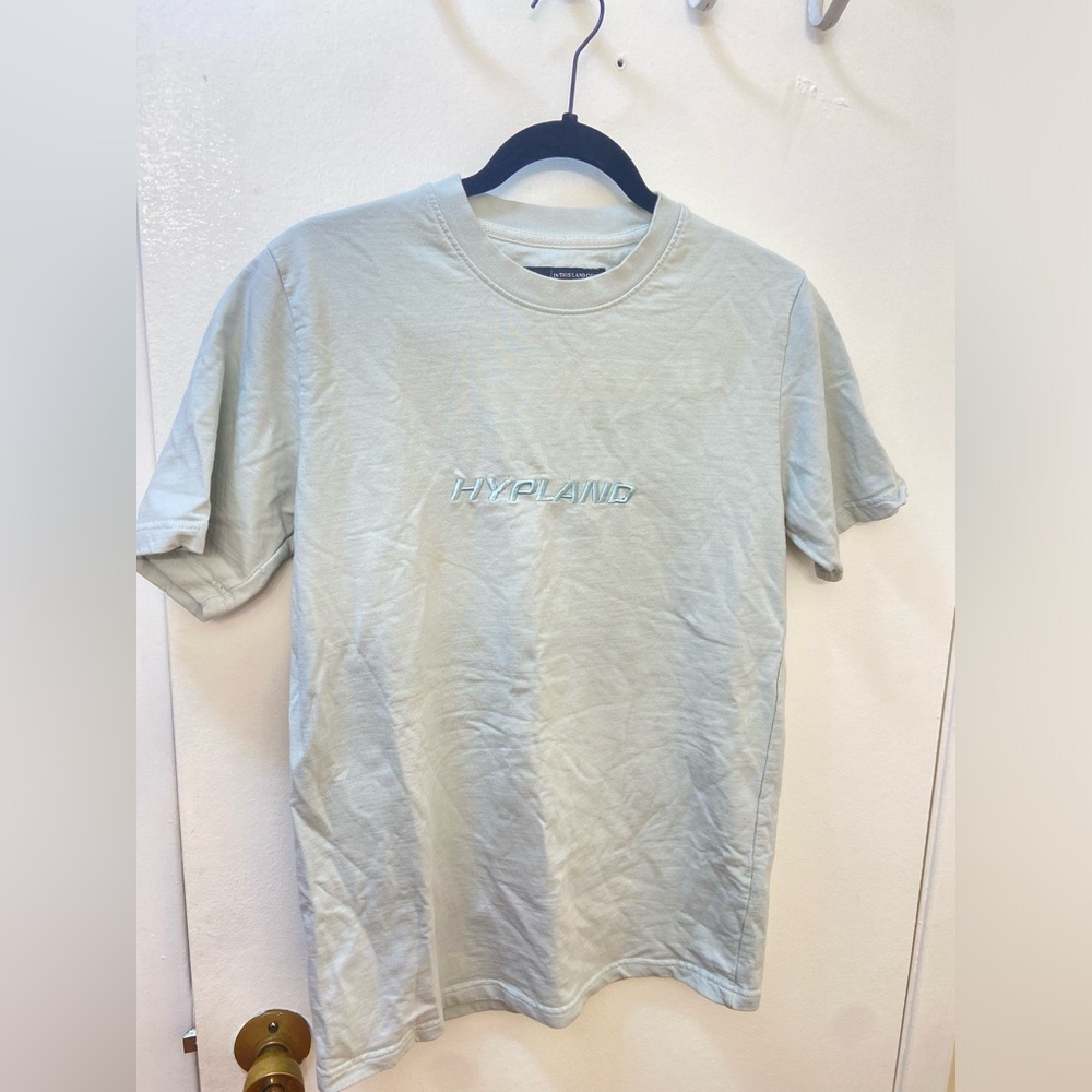 Hypland baby blue shirt